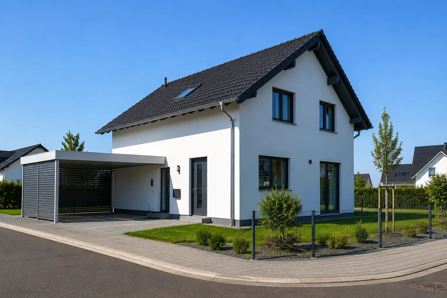 Wohnhaus mit Carport in einer gefragten Lage in Saarbrücken