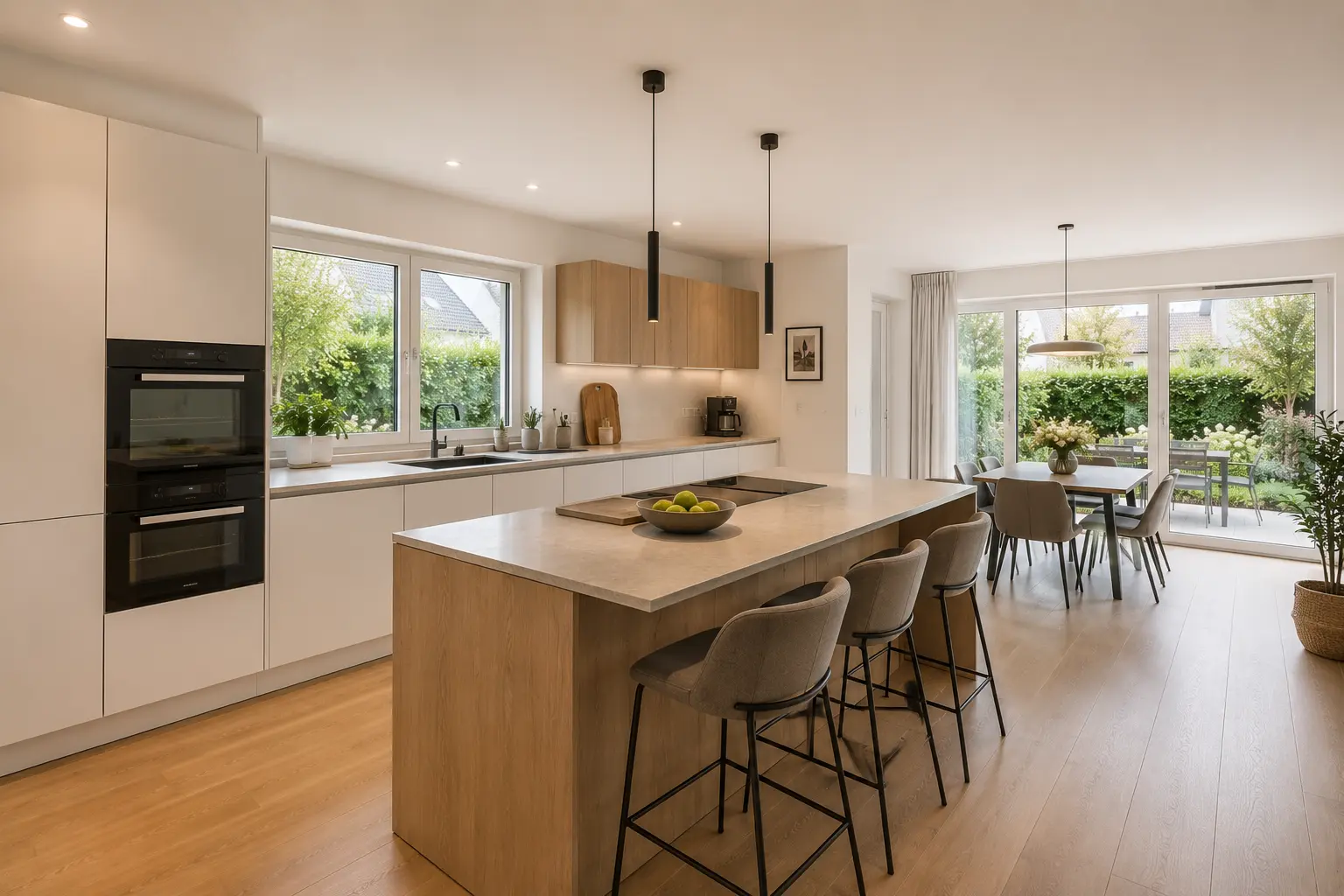 Wohnliches Interieur einer von Fuhrmann Immobilien betreuten Immobilie in Saarbrücken